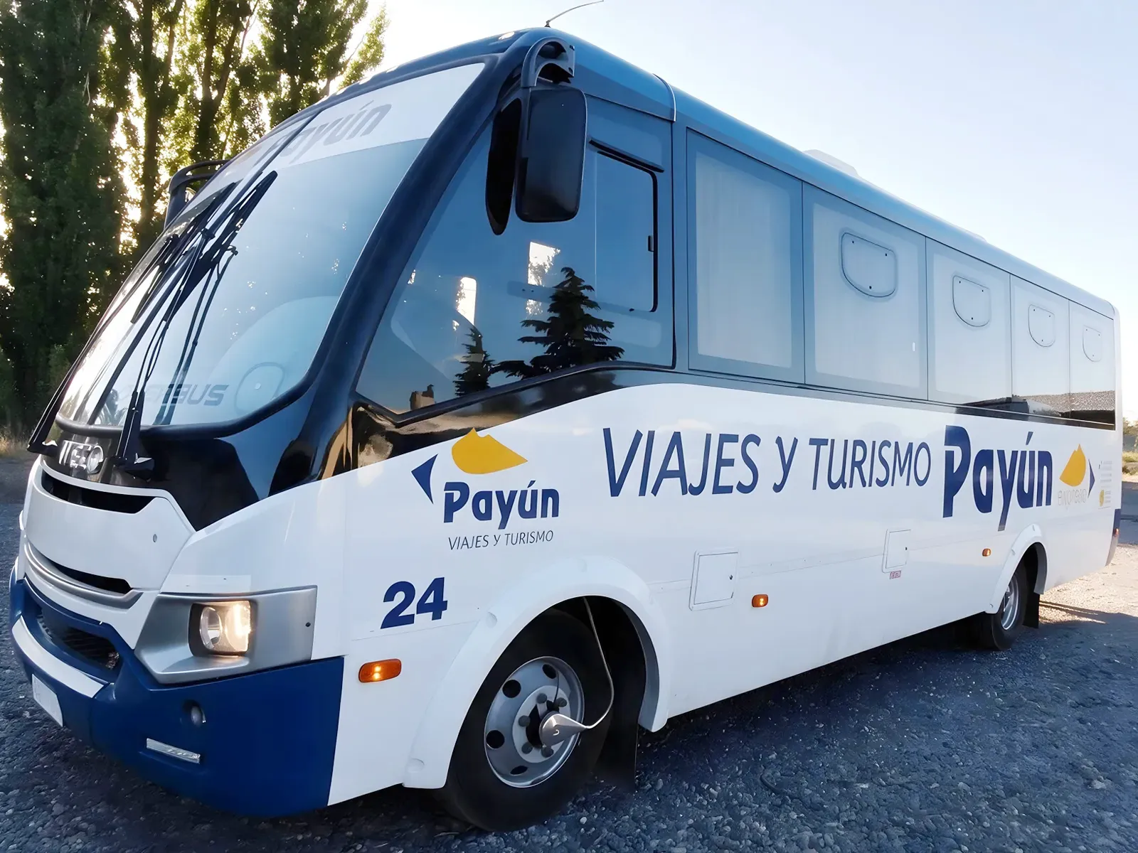 Bus de 26 pasajeros de Expreso Payún
